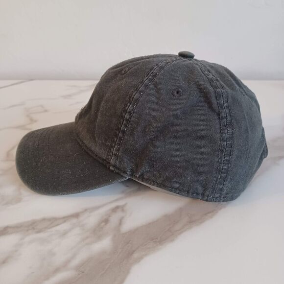 Adidas Black Embroidered Original Logo Adjustable Men's Baseball Cap Hat - Picture 2 of 6